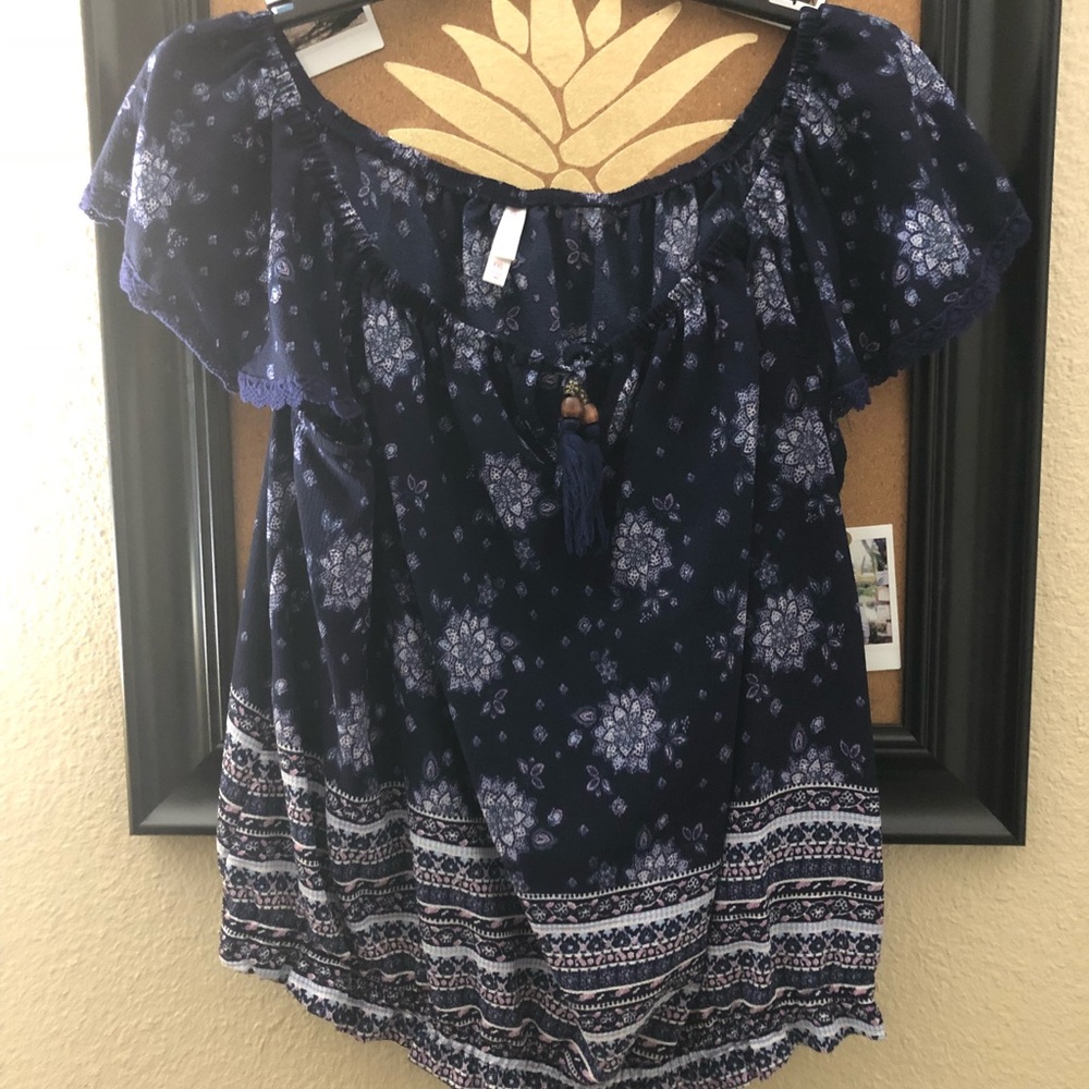 Off the shoulder top